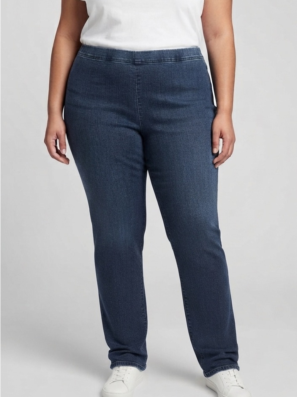 PENNINGTONS BOSTON CUT Elastic Waist Pull On Jeans size 2X